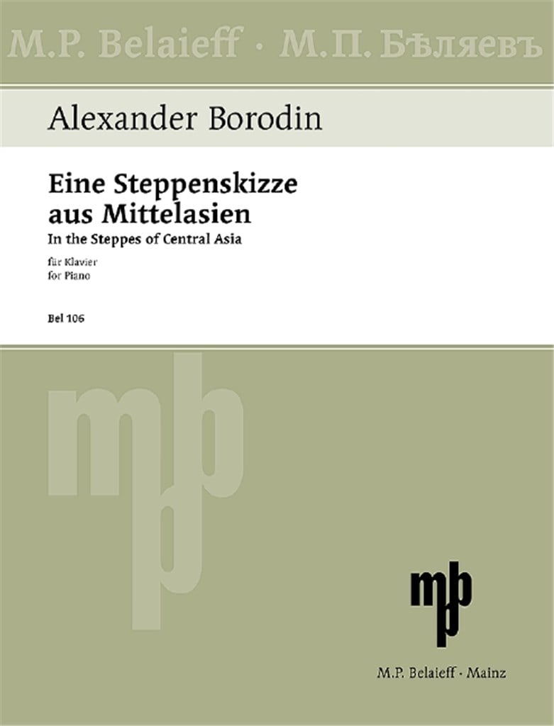 Eine Steppenskizze aus Mittelasien